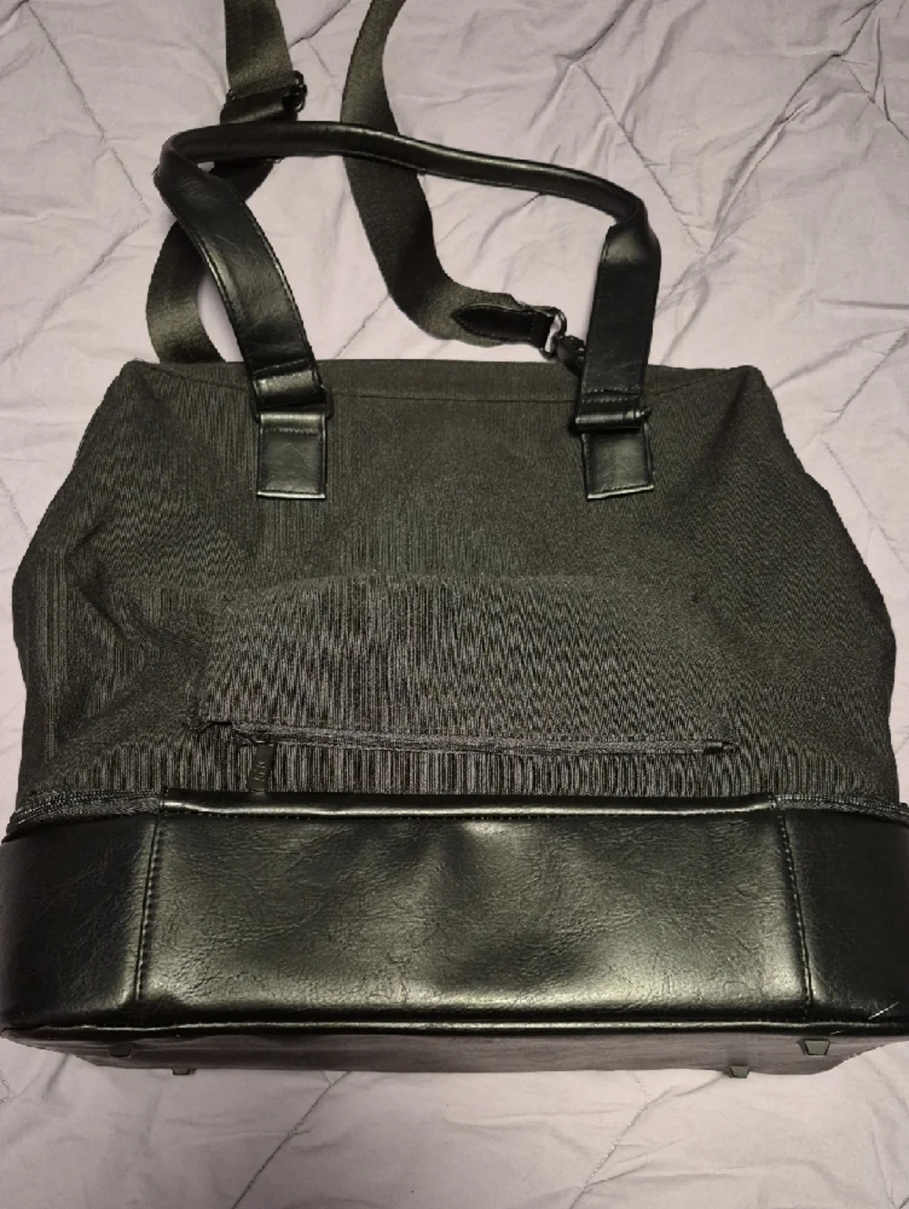 Béis Black Men’s Weekender Tote Bag
